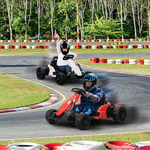 Load image into Gallery viewer, 24V Electric Drifting Go Kart for Kids 4-16 Year, 7Ah Battery Powered Electric Car Ride on Toys, Electric Ride On Toy (red)
