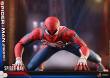 Load image into Gallery viewer, Hot Toys Spider-Man Advanced Suit 1/6 Sixth Scale Figure Marvel Video Game Masterpiece Series Action Figure
