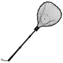 Load image into Gallery viewer, Telescopic Fishing Landing Net, 60.63/66.14in Oval 18.9×24.1in Fish Safe Net Holds Up to 15Lbs for Catch Release (3-Section 66.14in)
