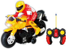 Load image into Gallery viewer, Unleash The Ultimate Racing Thrill | 360 Degree Rotate Spinning RC Race Motorcycle (Yellow)
