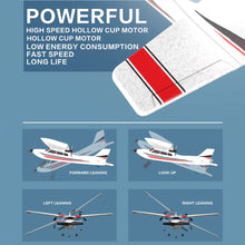 Load image into Gallery viewer, RC Airplane, 2 Channel RC Plane, 2.4GHz Remote Control Airplane, EPP Foam RC Glider, Easy to Fly RC Aircraft
