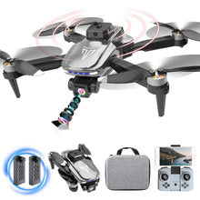 Load image into Gallery viewer, Drones with camera for adults 4k, Drones for kids 8-12, Brushless Motor, FPV Foldable Drone, Carrying Case, 40 mins Battery Life
