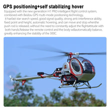 Load image into Gallery viewer, ConsoleXpress RC Helicopter with GPS for Adults, JCZK 300C PRO 2.4G 12CH Flybarless
