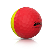 Load image into Gallery viewer, Srixon Q-Star Tour Divide Golf Balls, Red/Yellow
