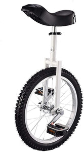 18" Adjustable Height Balance Unicycle for Learning, Training, Weight Loss & Physical Fitness – Safe & Comfortable Design