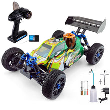 Load image into Gallery viewer, 1/8 Nitro RC Truck For Adult 90KM/H 4WD Nitro Gas Powered RC Car 94970 26CXP Engine Fast Speed Remote Control Truck (Green)
