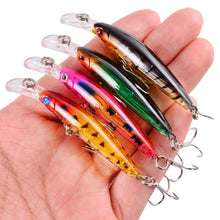 Load image into Gallery viewer, Aorace 84pcs Fishing Lures Set Metal Jigging Spoon Hard Baits Minnow Crankbait VIB Swimbait for Bass Pike Fit Saltwater and Freshwater
