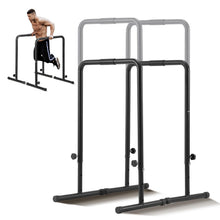 Load image into Gallery viewer, VEVOR Dip Bars, 440 lbs Capacity - Black

