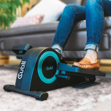 Load image into Gallery viewer, Cubii JR1, Under Desk Elliptical, Bike Pedal Exerciser, Seated Elliptical, Work from Home Fitness, Mini Elliptical Machines for Home Use, Exerciser for Seniors, Desk Exercise, Aqua…
