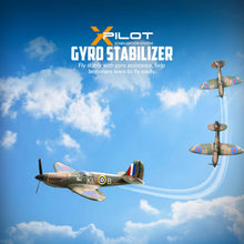 Load image into Gallery viewer, volantexrc RC Plane Spitfire Fighter 4CH Remote Control Airplane RTF with Aileron, Gyro, Aerobatics
