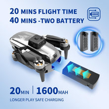 Load image into Gallery viewer, Drones with camera for adults 4k, Drones for kids 8-12, Brushless Motor, FPV Foldable Drone, Carrying Case, 40 mins Battery Life
