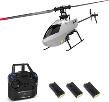 Load image into Gallery viewer, RC Helicopter, 4 Channel Remote Control Helicopter with 6-Axis Gyro, 2.4GHz RC Aircraft with 3D Flips, Altitude Hold, One Key Take Off/Landing
