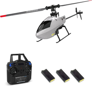 RC Helicopter, 4 Channel Remote Control Helicopter with 6-Axis Gyro, 2.4GHz RC Aircraft with 3D Flips, Altitude Hold, One Key Take Off/Landing