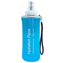 Load image into Gallery viewer, GUYI 700ml Collapsible Water Filter Bottle, Removes Impurities, BPA Free, Ultralight for Hiking, Camping, Cycling &amp; Travel-Blue
