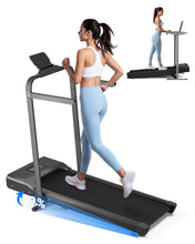 Load image into Gallery viewer, Superun Walking Pad Treadmill with Handle Bar - Classic Black
