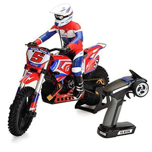 SR5 1/4 Scale Super Rider RC Motorcycle Brushless RTR 1/4 Scale Dirt Bike Super Stabilizing Electric RC Motorcycle