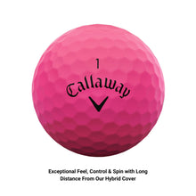 Load image into Gallery viewer, Callaway Golf Supersoft Golf Balls (2023, Pink)
