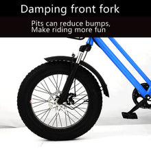 Load image into Gallery viewer, Adult Tricycle, Fat Tire 20&#39;&#39; Trikes, Family Transport Off-Road Three-Wheeled Bicycles for Seniors Cruise 3 Wheel Bike Shopping Basket
