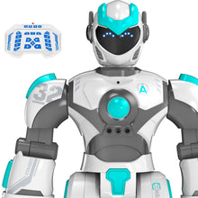 Load image into Gallery viewer, Robot Toys for Kids, Programmable Remote Control Robot with Gesture Sensing, Voice Control &amp; LED Face, 15 3/4&quot; (White)
