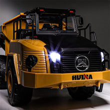 Load image into Gallery viewer, RC Dump Truck 1/24 Scale 2.4G Remote Control Articulated Truck Construction Car Electronic Simulation Engineering Vehicle Toys
