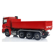 Load image into Gallery viewer, 1/14 8X8 RC Hydraulic Roll On Off Full Dumper Truck RC Dump Construction Vehicle Model U-Shaped Short Bucket
