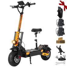 Load image into Gallery viewer, Electric Scooter for Adults 6000W Power Dual Motors Top Speed 55MPH 60V 33Ah Battery 65+ Miles Range 13&quot; Tires
