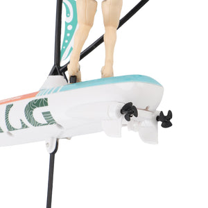 RC Sailboat Boat, 2.4Ghz Remote Control Boat with Lights for Pools, Lake, Bathtub, Summer Outdoor Water Sailboat Toys (Green)