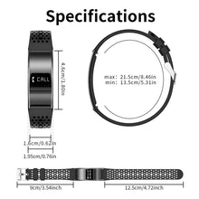 Load image into Gallery viewer, CNBRO Smart Bracelet Ultra Thin Fitness Tracker for Women Men Slim Health Band Sleep Heart Rate Monitor Pedometer Step Counter Lightweight Ladies Wearable Activity Tracker, Silicone &amp; Nylon Strap
