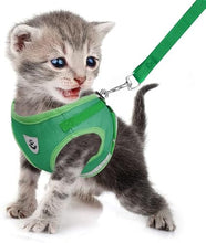 Load image into Gallery viewer, FEimaX Dog Harness and Leash Set for Walking, Soft Mesh Adjustable Easy Control Lightweight Cat Vest Harnesses with Reflective Strips, Escape Proof Small Dogs Cats Vests
