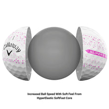 Load image into Gallery viewer, Callaway Golf Supersoft Golf Balls (2023 Version, Pink Splatter)
