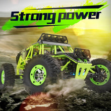 Load image into Gallery viewer, RC Cars 1/12 Scale 2.4G 4WD High Speed Electric All Terrain Off-Road Rock Crawler Climbing Buggy RTR for Kids and Adults
