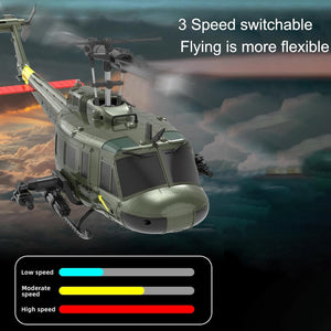 Remote Control Helicopters RC Aircraft for Adults, RC ERA C032 1/48 Scale 6CH 2.4G Gyro Stabilized Aircraft with Fly Upside Down