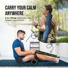 Load image into Gallery viewer, Gogokiwi Extra Wide Yoga Mat for Men Women (72"L x 36"W x 1/4" Thick) Non Slip Fitness &amp; Exercise Mat with Alignment Marks for Yoga, Pilates, Floor Workouts
