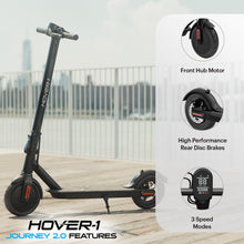 Load image into Gallery viewer, Foldable Electric Scooter for Adults with 300W Brushless Motor, 16 mph Max Speed, 8.5” Air-Filled Tires and 16 Mile Range
