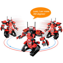 Load image into Gallery viewer, Building Blocks RC Robot App Controlled Toy, Remote Control STEM Robot Toy, DIY Robotics  (Red)
