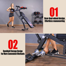 Load image into Gallery viewer, K KiNGKANG Adjustable Weight Bench,Multi-Functional Roman Chair for Full All-in-One Body Workout Hyper Back Extension and Sit up
