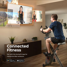 Load image into Gallery viewer, Sunny Health &amp; Fitness Foldable Magnetic Exercise X-Bike Pro, 300 LB Capacity- SF-B223011
