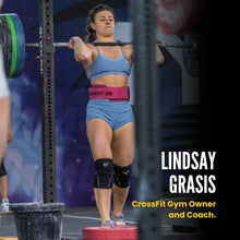 Load image into Gallery viewer, Self-Locking Weight Lifting Belt (Extra Small, Miami Pink)
