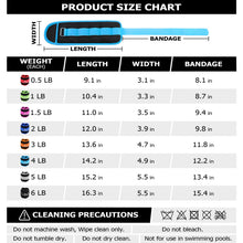 Load image into Gallery viewer, Ankle Weights for Women, Men and Kids - 4 LBS x 2 Strength Training Wrist/Leg/Arm Weight -(Sky Blue)

