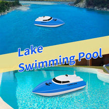 Load image into Gallery viewer, RC Boat, Remote Control Boats for Lake/Pool/Pond, 2.4 GHz High Speed Outdoor Adventure Electric Mini RC Racing Boats, Boys &amp; Girls-Blue
