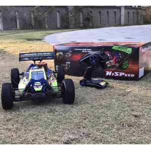 1/8 4WD Off-Road RC Truck for Adult, 2.4G 26CXP Engine RC Vehicles, 94970 Nitro Gas Powered RC Car (Blue)