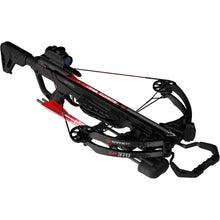 Load image into Gallery viewer, Barnett Explorer XP370 - Compact and Lightweight Crossbow. 370FPS, Adjustable Butt Stock, Illuminated Red Dot Scope, with Headhunter Bolts, Side Mount Quiver and Precision Textures
