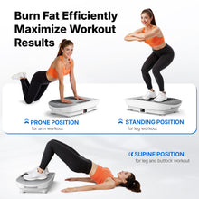 Load image into Gallery viewer, MERACH Vibration Plate Exercise Machine, Curved Vibration Plate for Lymphatic Drainage Weight Loss, Vibrating Plate with Real-Time Calorie Tracking on LED Display, Workout Equipment for Home Women Men
