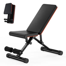 Load image into Gallery viewer, Aidoly Adjustable Weight Bench for Home Gym, Foldable Workout Equipment for Full Body Strength Training, Incline Decline Sit-Up Bench, 795LBS Capacity for Chest, Shoulders, Arms
