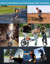 Load image into Gallery viewer, Unicycle, Heavy Duty Alloy Rim Unicycle, Outdoor Balance Exercise Unicycle for Adults, Teenagers (20 Inch Wheel)
