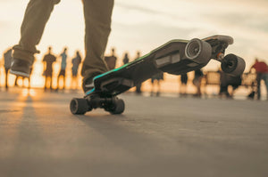 Electric Skateboard Longboard with Remote, Build in Light System, Top Speed of 31 Mph, 25miles Range