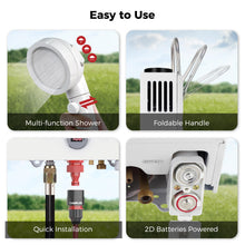 Load image into Gallery viewer, CAMPLUX Propane Portable Water Heater 1.58 GPM, On Demand Tankless Water Heater Gas, White,BW158
