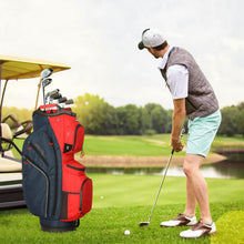 Load image into Gallery viewer, Beutyal 15 Way Golf Cart Bag with Organizer Top, Golf Club Cart Bag for Men
