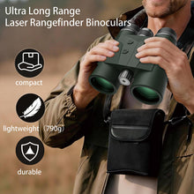 Load image into Gallery viewer, Gravoptics 10x42 Laser Rangefinder Binoculars for Hunting, 2624 Yard(Green)
