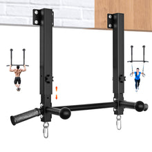 Load image into Gallery viewer, Upgraded-Joist Mounted Pull Up Bar - Black
